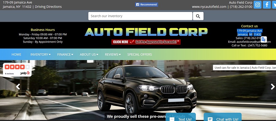 Auto Field Corp